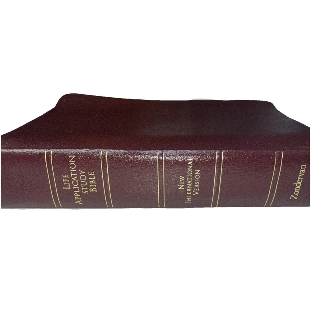 Life Application Study Bible New International Version Leather 1997 #761